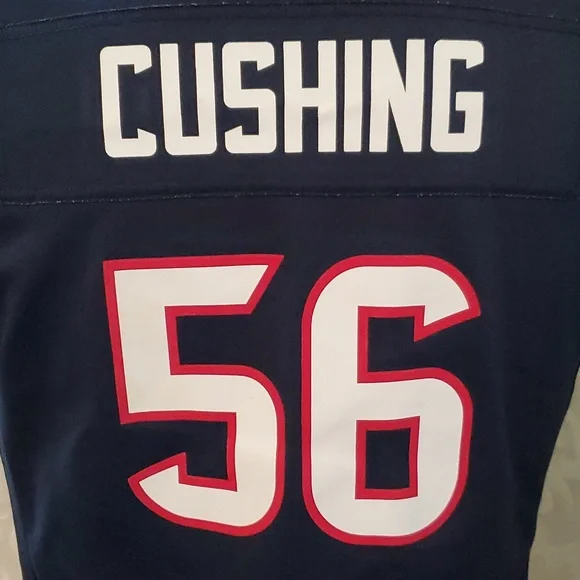 SZ. LARGE HOUSTON TEXANS NFL ON FIELD FOOTBALL JERSEY - Picture 3 of 9